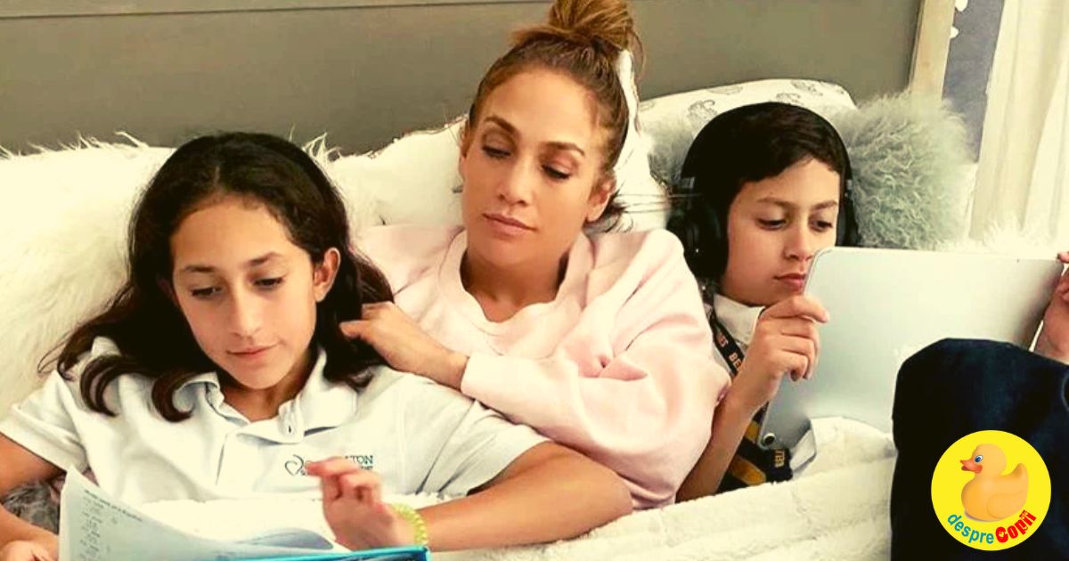 De la mama la mama: 10 principii de parenting de la Jennifer Lopez