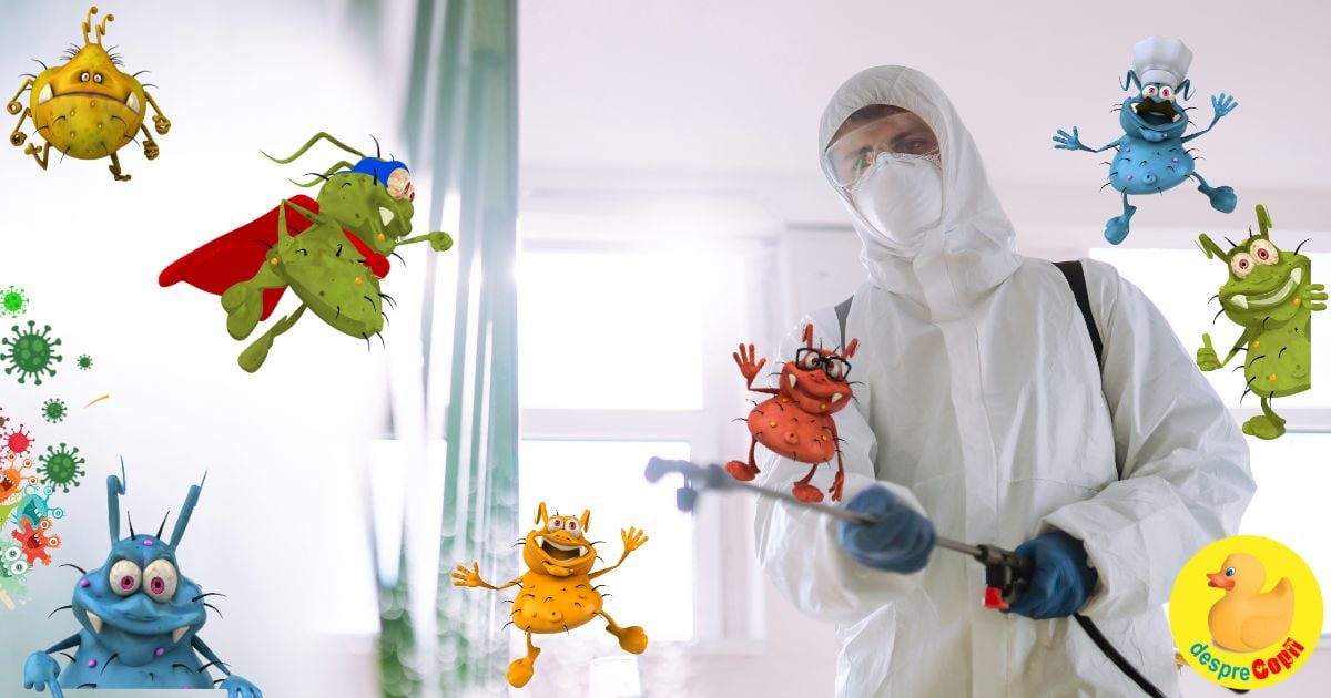 Microbii au un rol important in sanatatea copiilor
