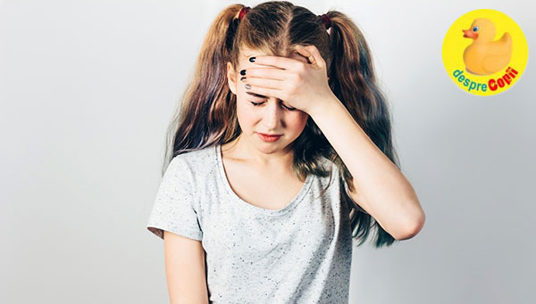 Migrenele la fete si adolescente