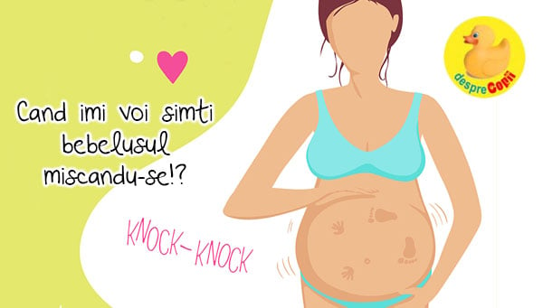 Activitatea fetala in sarcina: cand vei simti miscarile bebelusului, cat de des si cand ne putem ingrijora