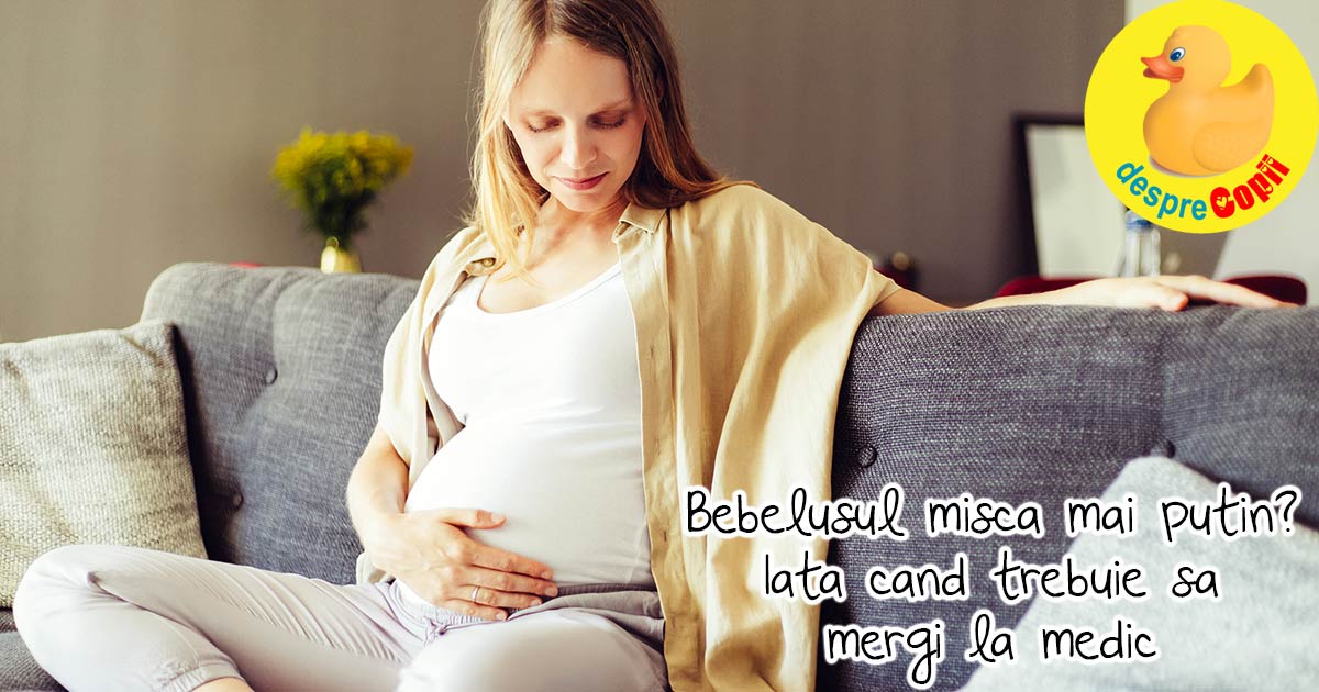 Miscarile bebelusului in timpul sarcinii - iata cand trebuie sa te ingrijorezi!