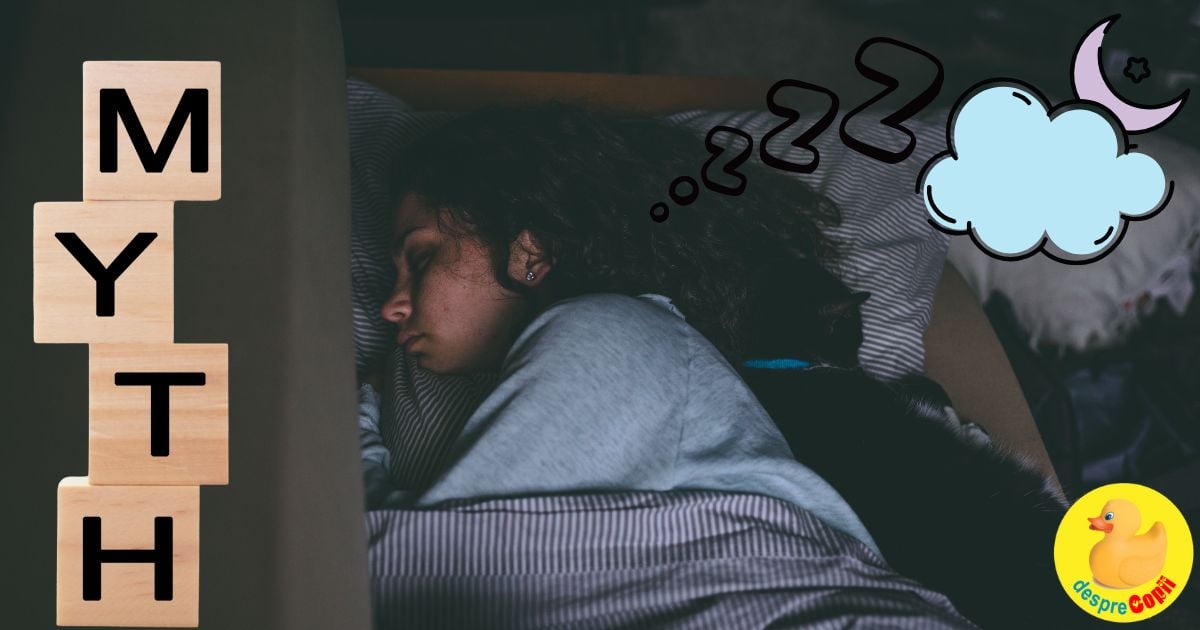 8 mituri despre somn