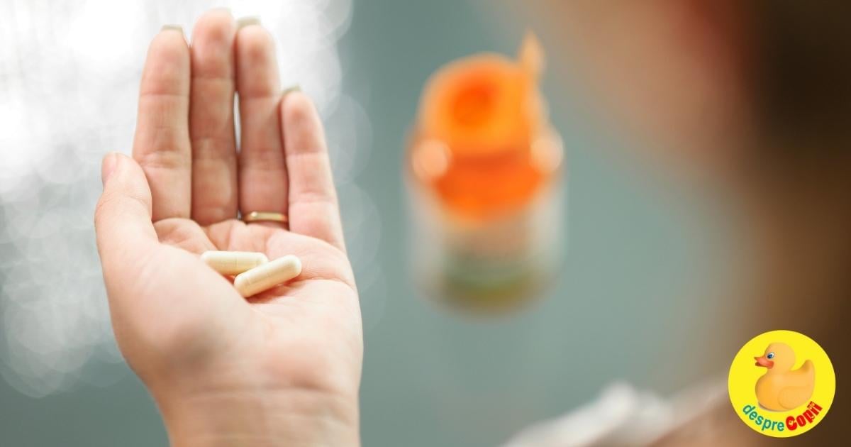 Top 5 vitamine si minerale de care viitoarea mamica si bebelusul ei nu trebuie sa se lipseasca