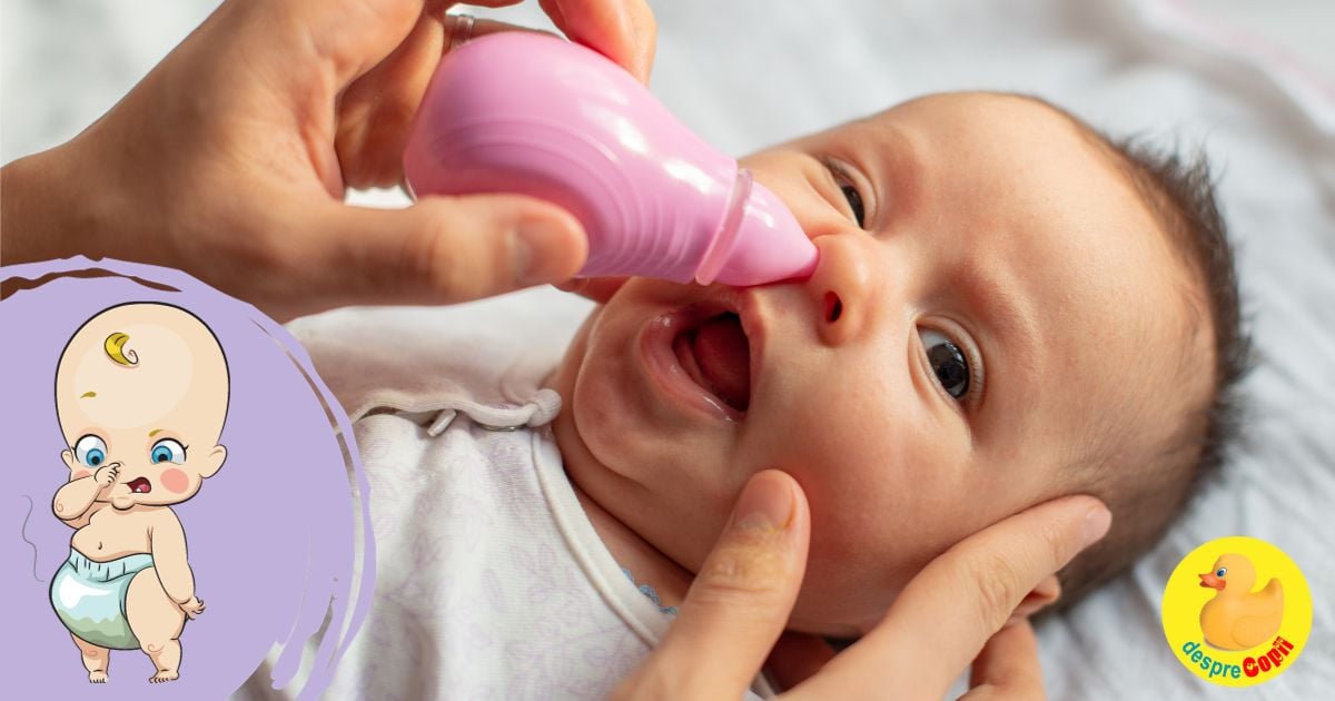 Ajuta-ti bebelusul sa respire mai usor: 6 recomandari pentru congestia nazala a unui bebe aprobate de medici