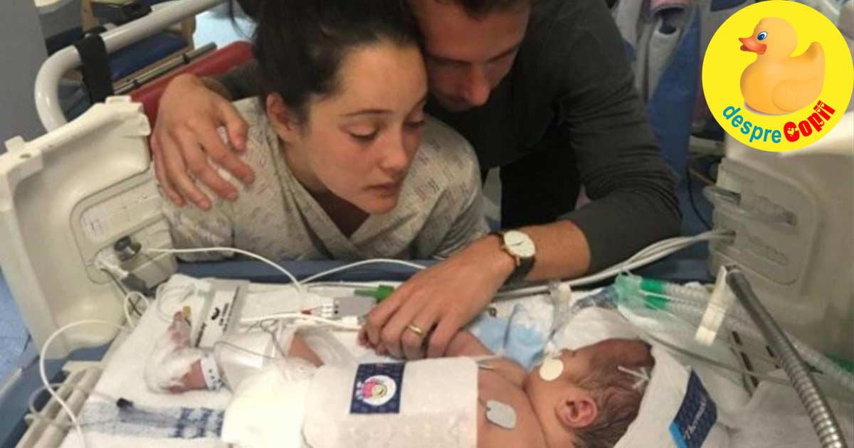 O nastere intre agonie si extaz - intre speranta si asteptare.
