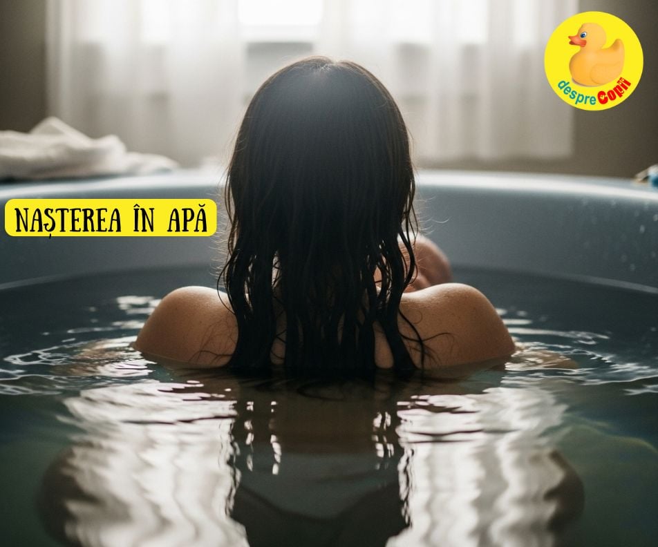 Vrei sa nasti in apa? Iata unde se poate naste in apa in Romania si care sunt conditiile si contraindicatiile