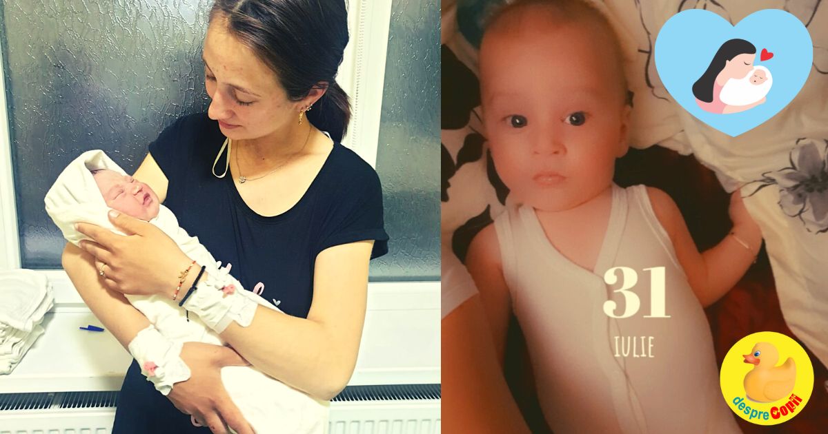 Am nascut la Spitalul Orasenesc din Bals judetul Olt un bebe de 3940 grame - experienta nasterii naturale a puiului meu
