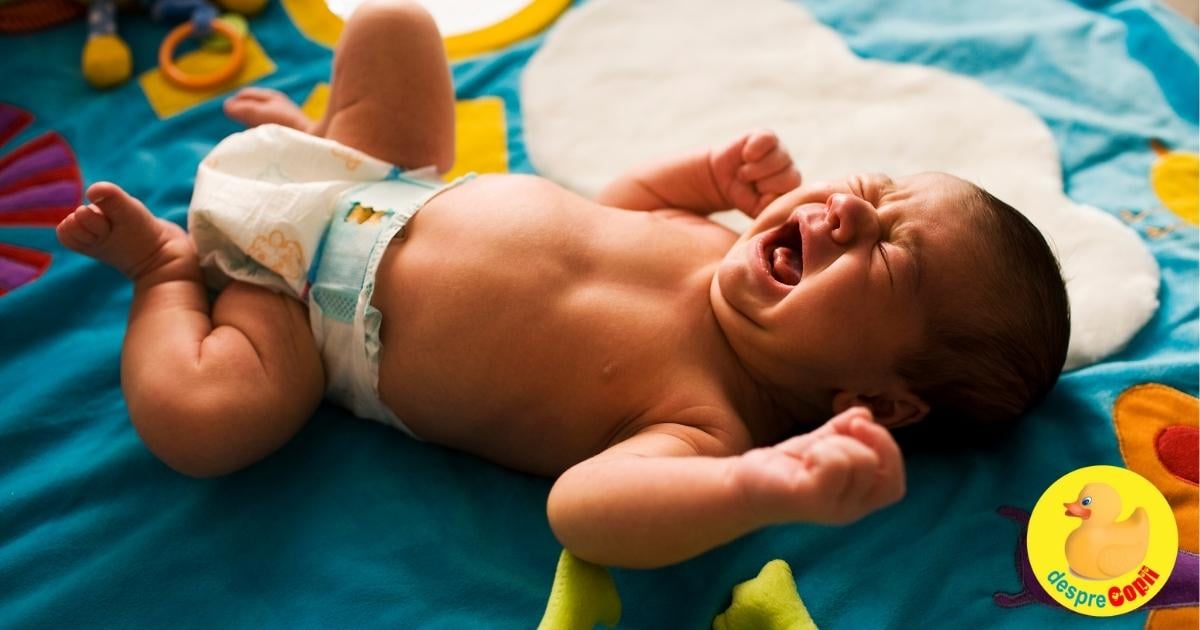 Primele lacrimi ale bebelusului tau: iata de ce nu aisa vezi de la inceput lacrimi pe obrazul lui bebe