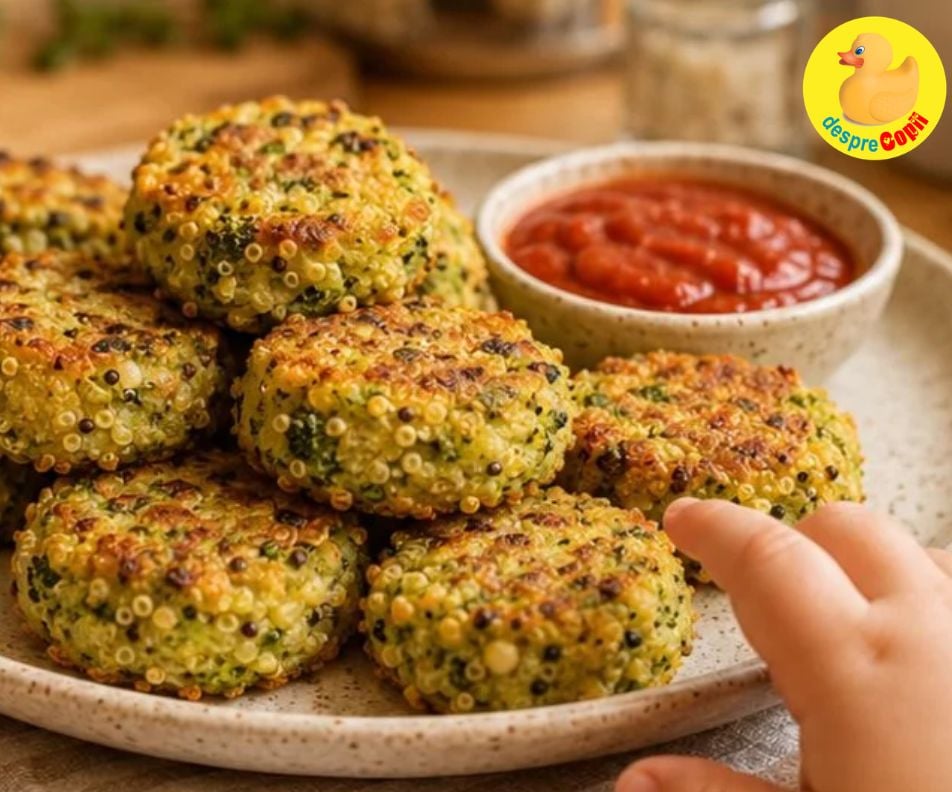 Nuggets din broccoli si quinoa - reteta pentru bebelusi