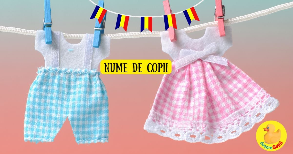 Top nume de copii in Romania - intre traditie si influente internationale