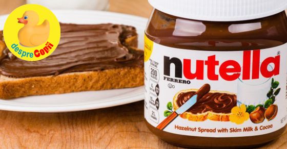 Nutella cauzeaza cancer? Fapte si intrebari pe care orice parinte trebuie sa le stie