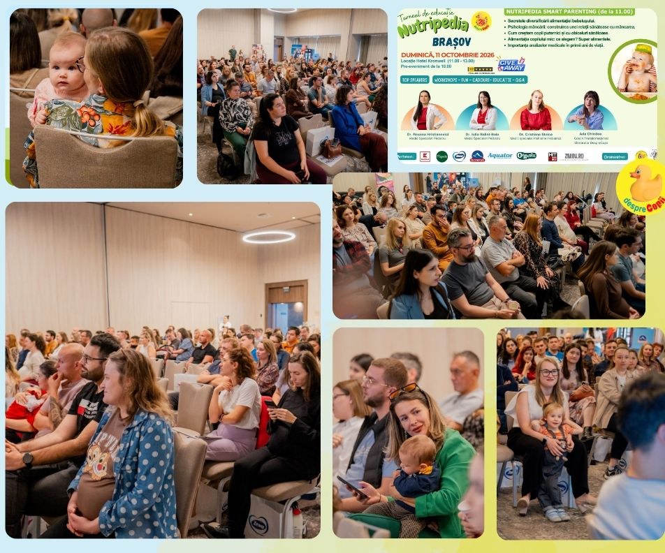 NUTRIPEDIA SMART PARENTING a fost la Brasov - un eveniment dedicat nutriției, sănătății și dezvoltării armonioase a copiilor