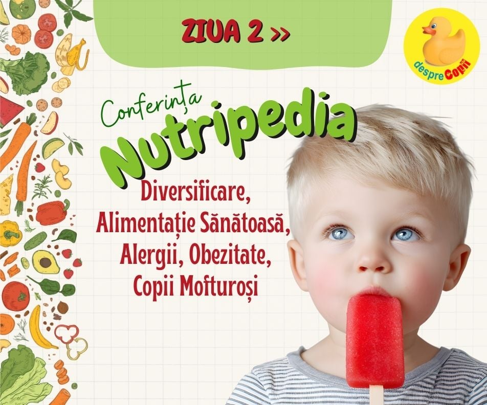 Nutripedia 2025: Editia de Iarna!  Copii mai mari, provocari reale si solutii pentru obiceiuri alimentare sanatoase (ziua 2)