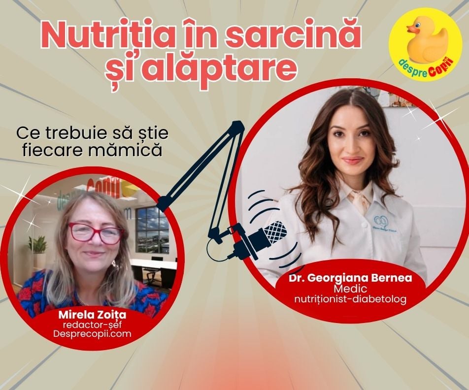 Nutritia in sarcina si alaptare: ce trebuie sa stie fiecare mamica