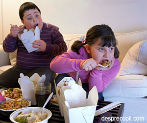 Copiii obezi dezvolta boli cardiace in adolescenta