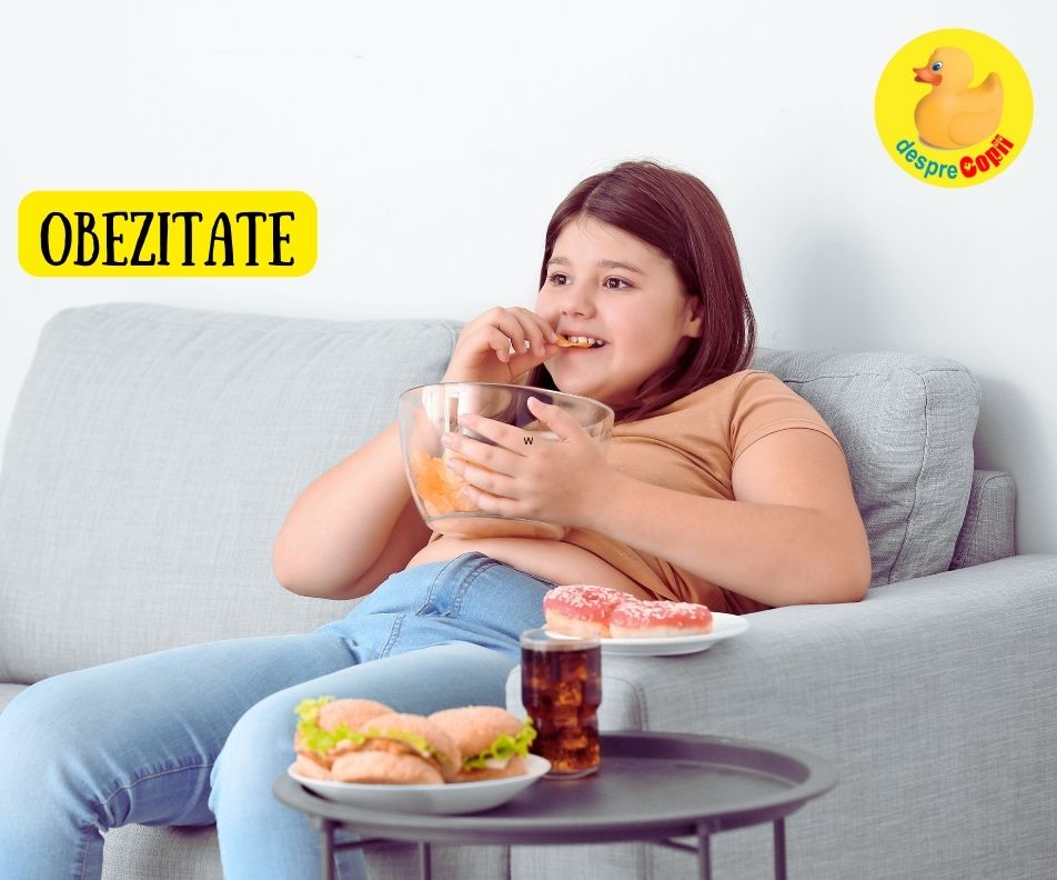 Obezitatea copiilor crește alarmant. Acestea sunt 10 reguli pe care părinții trebuie să le respecte 