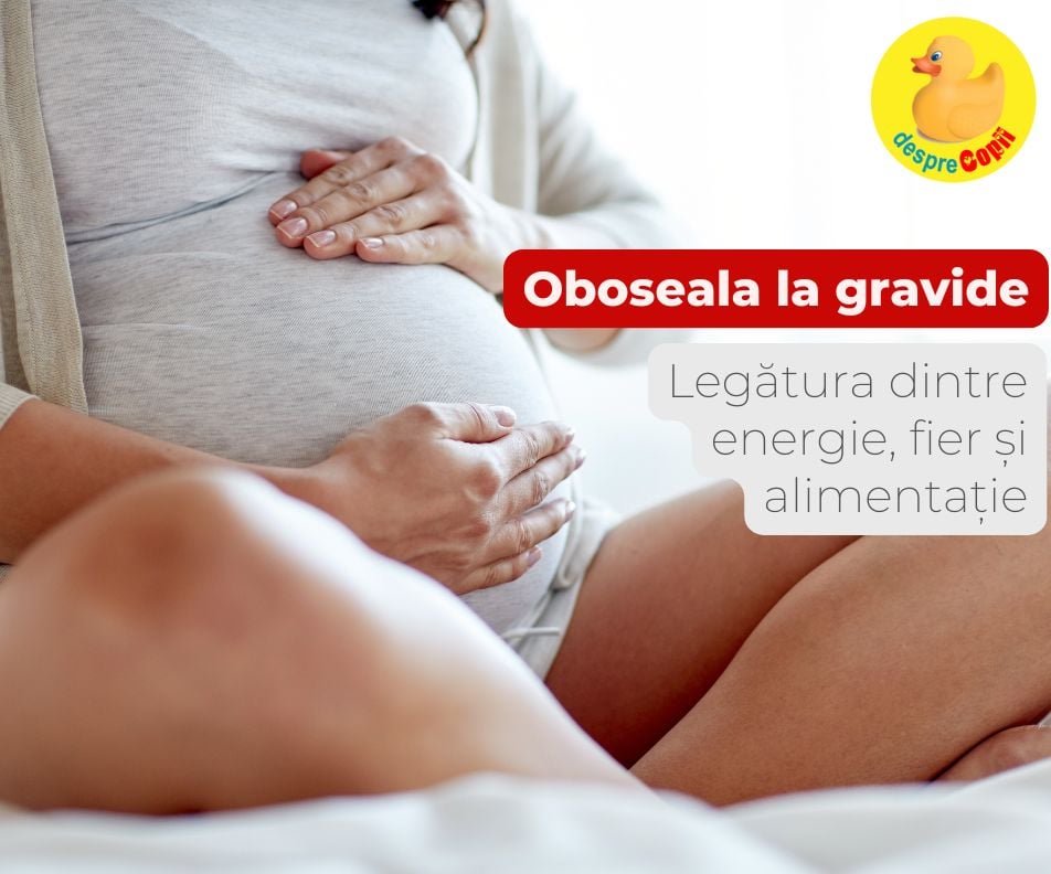 De ce se simt gravidele obosite? Legatura dintre energie, fier si alimentatie