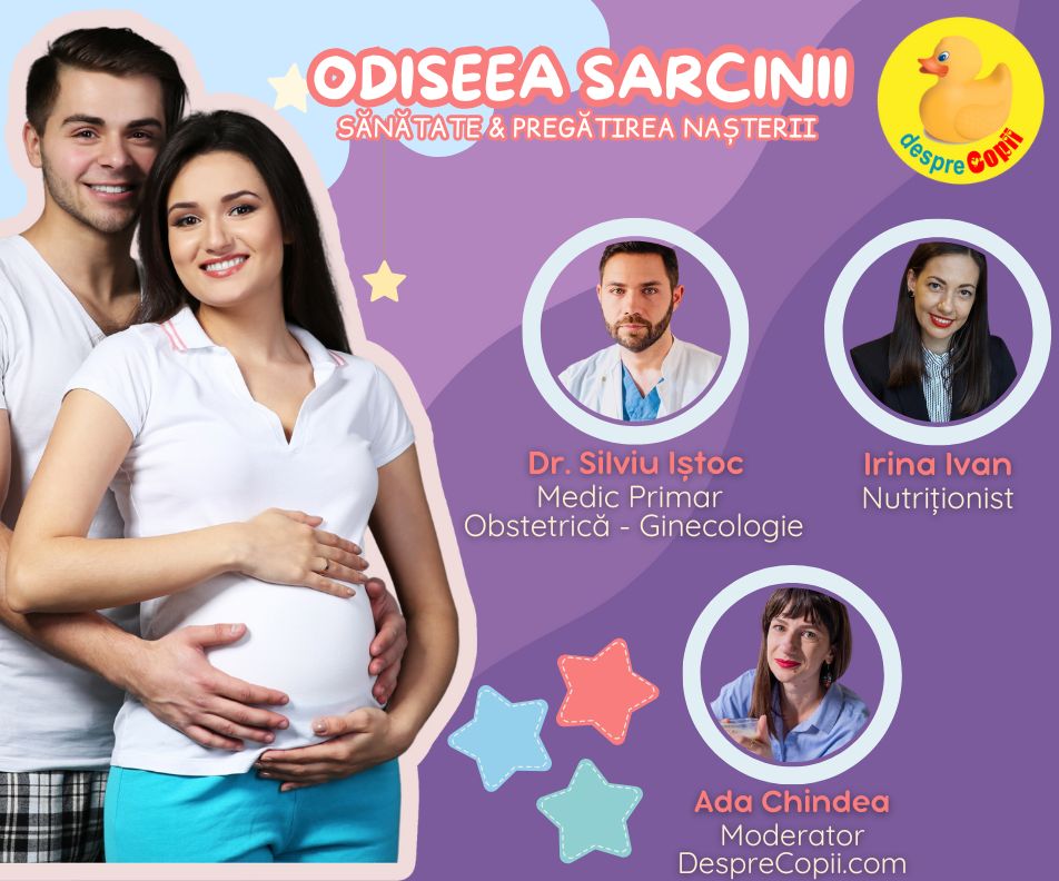 ODISEEA SARCINII: sanatate, echilibru si pregatirea pentru nastere! Concluziile unui webinar esential pentru viitoarele mame