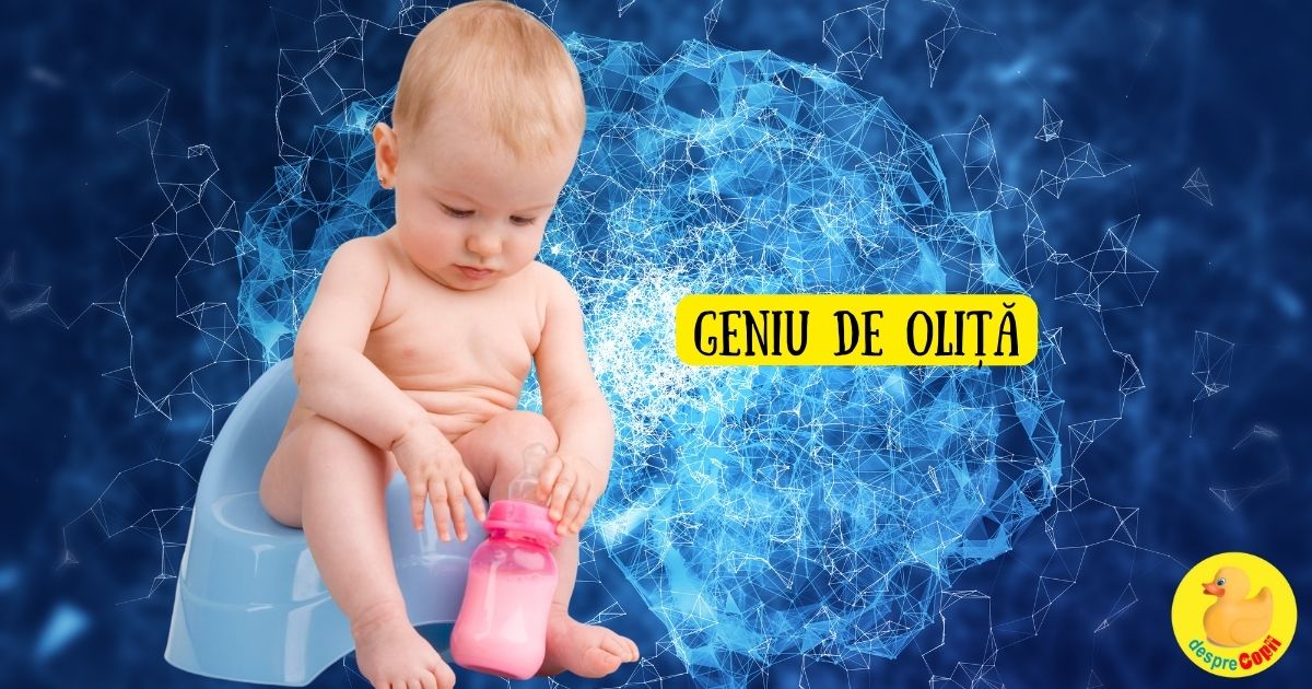 Mami de bebe -  nu te grabi sa iti transformi copilul intr-un geniu al olitei - iata de ce