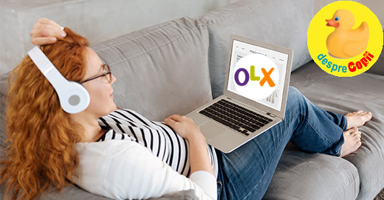 Schimbul intre mamici are loc pe OLX