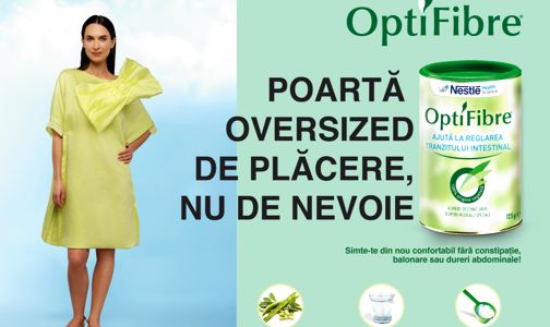 OptiFibre, un produs inovator care ajuta la reglarea tranzitului intestinal (P)