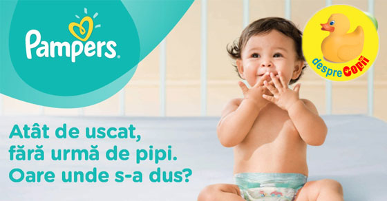 CONCURS - Castiga si tu unul din cele 50 de premii oferite de Pampers!