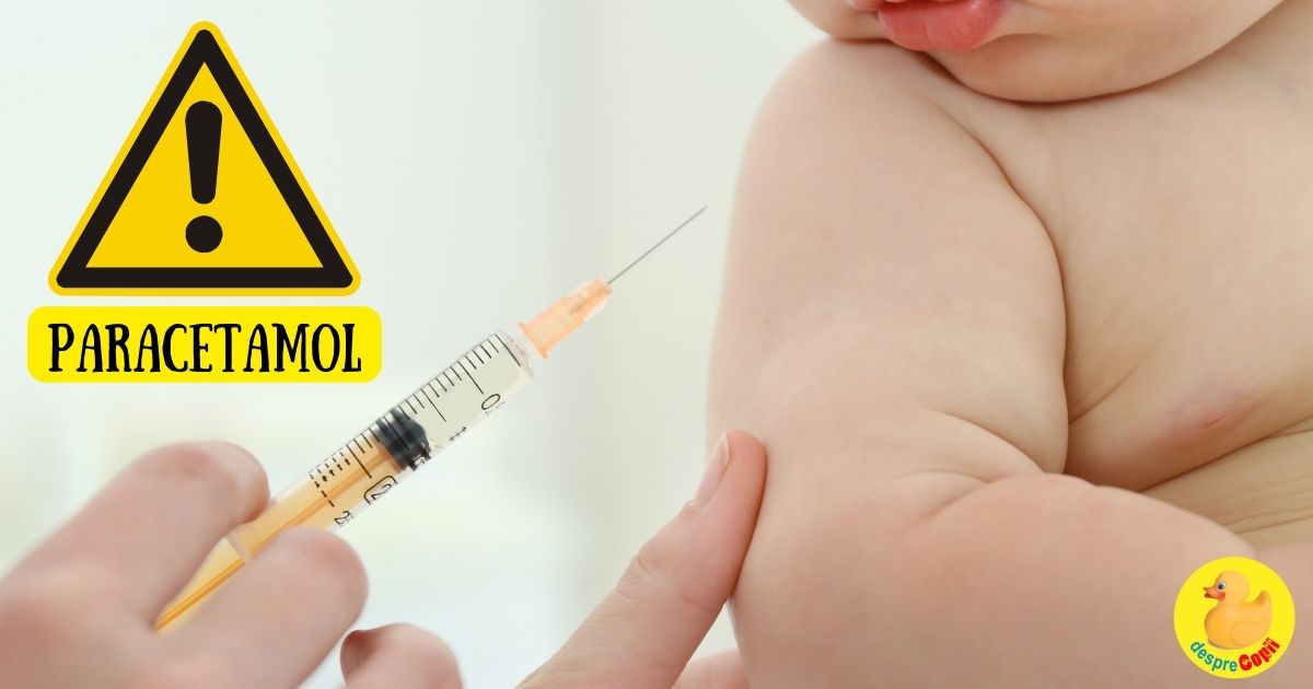 Paracetamolul dupa vaccinare: unele studii sustin ca reduce eficacitatea imunizarii copiilor - iata ce am aflat