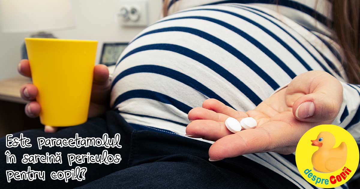 Utilizarea de paracetamol in timpul sarcinii este asociat cu simptome de ADHD și autism la copil