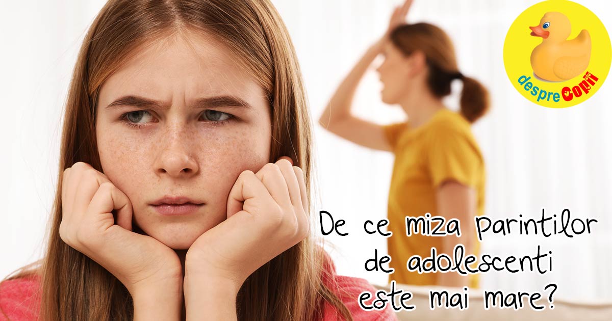 Parinte de adolescent - Cresterea unui adolescent este ca si cresterea unui copil mic, numai personajul principal este mai mare si are crize mai mari de furie...