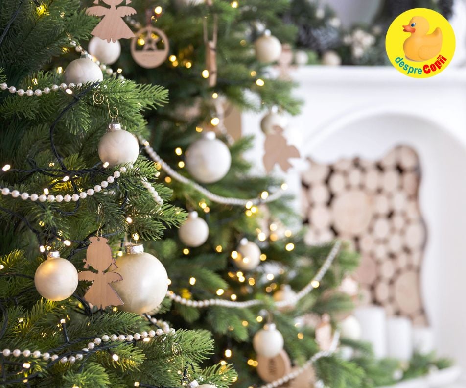 6 lecții de parenting pe care ni le poate oferi bradul de Crăciun si care pot fi spuse copiilor