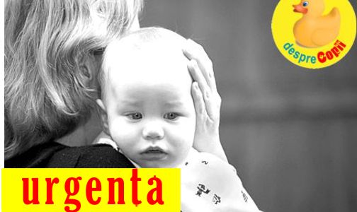 10 situatii in care trebuie sunat de urgenta medicul pediatru