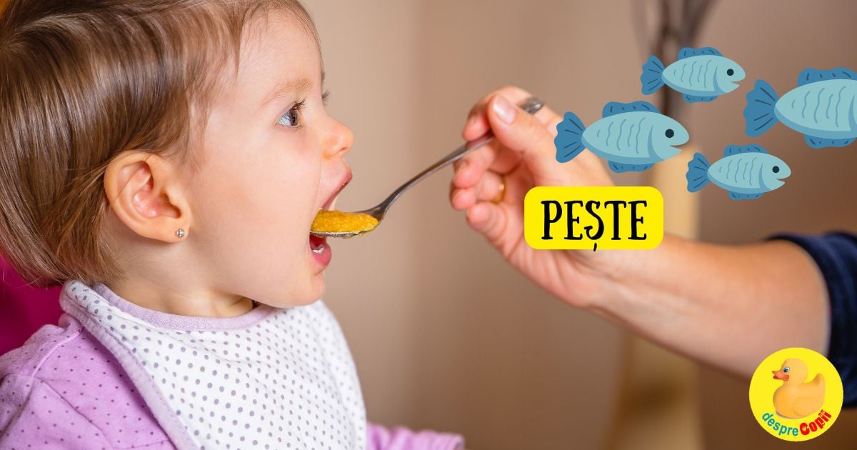 Pestele in alimentatia bebelusului. Cand incepem, cu ce tip de peste si cum anume - cele mai recente recomandari de la Academia de Pediatrie