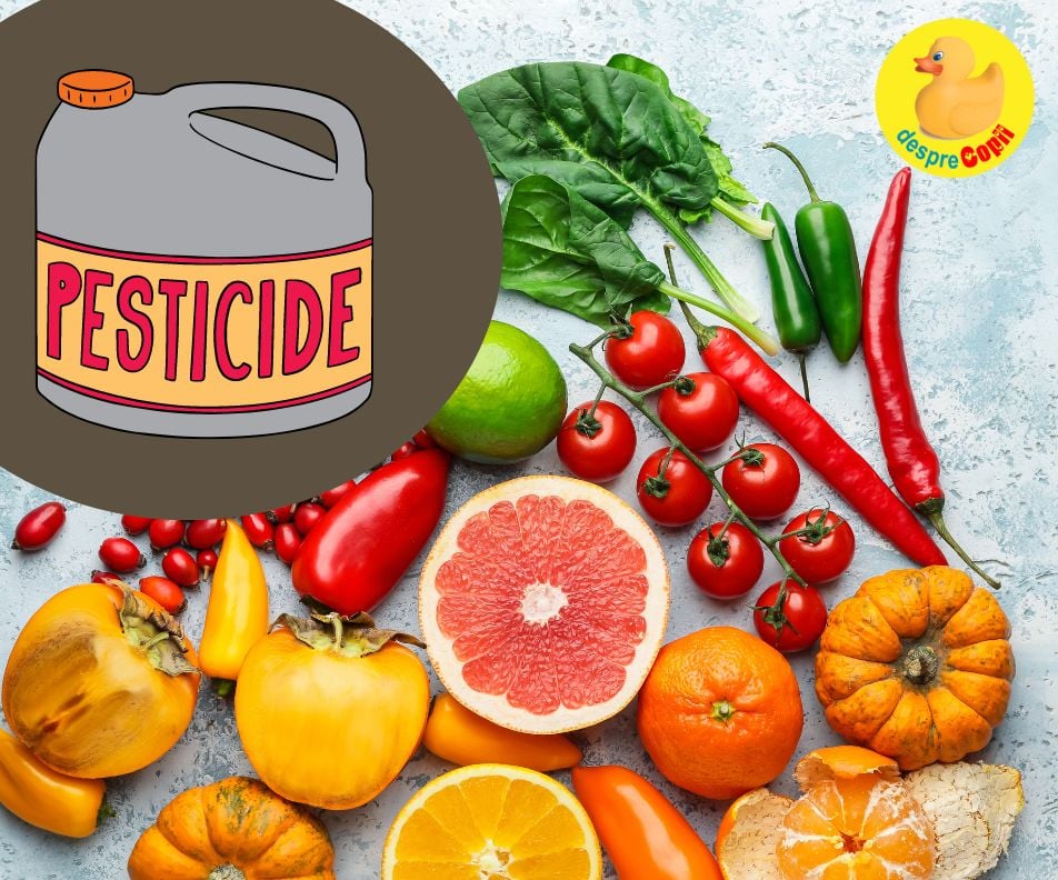 Pesticidele si sanatatea copiilor - efectul lor si cum reducem expunerea - esential de stiut de catre parinti