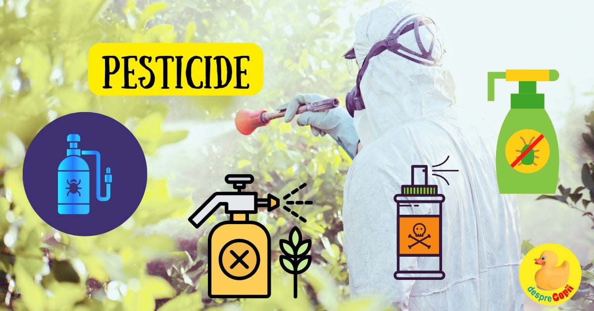 Putem elimina pesticidele de pe fructe si legume? Un ghid pentru a ne apara copiii de substanțe chimice toxice