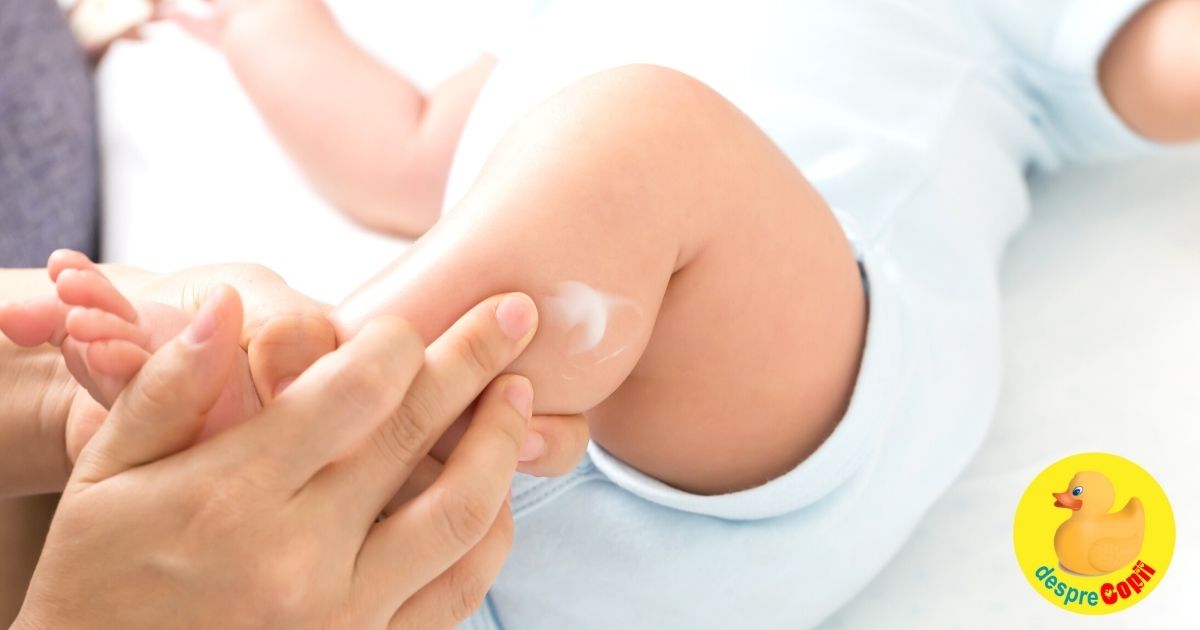 7 sfaturi pentru a mentine sanatoasa pielea bebelusului
