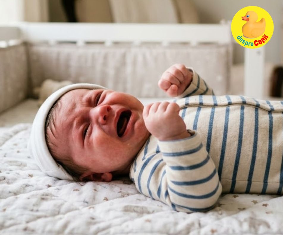 Plansul de foame al bebelusului este primul semn ca micutul tau are nevoie de hrana - iata cum il recunosti