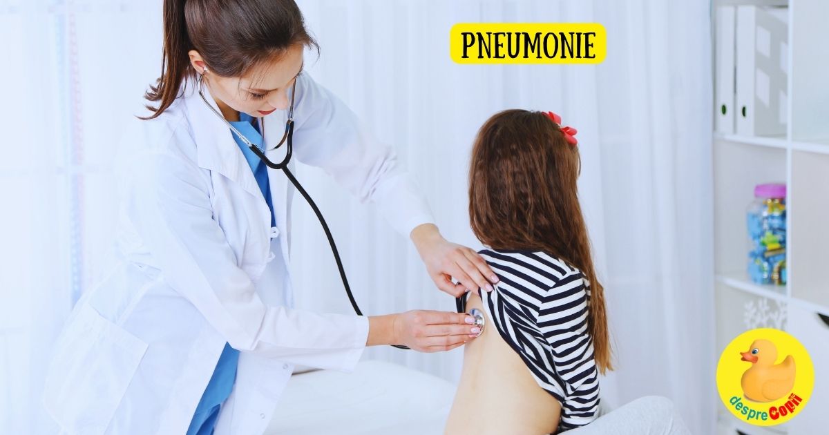 Pneumonia la copii: simptome, tipuri si tratament - sfatul medicului