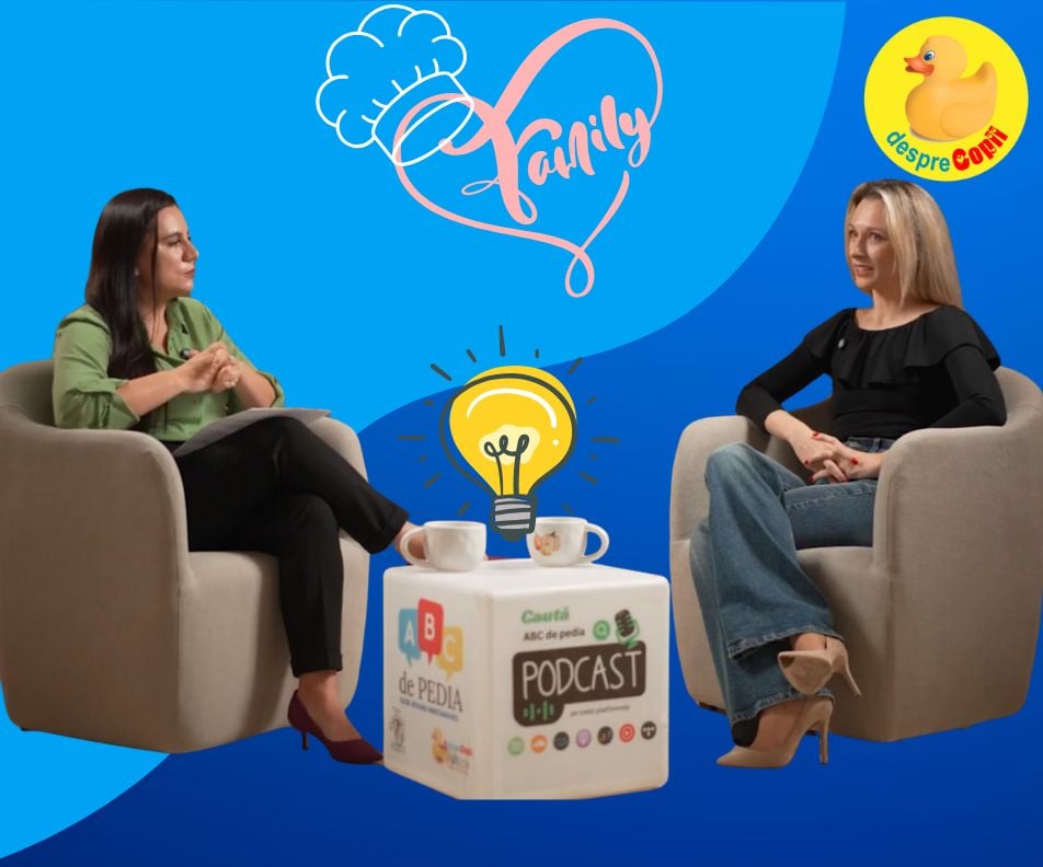 O singura masa pentru toti: cum hranim copilul si parintele, fara stres si gatit dublu | ABC DE PEDIA, podcast marca DespreCopii&Roxana Hristianovici, Episodul 35