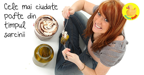 27 dintre cele mai ciudate pofte din timpul sarcinii