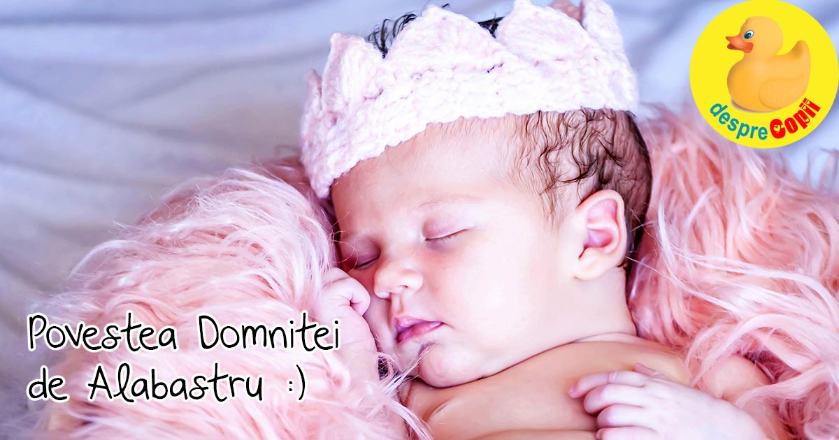 Domnita de alabastru cu ochi de safir si buze de rubin