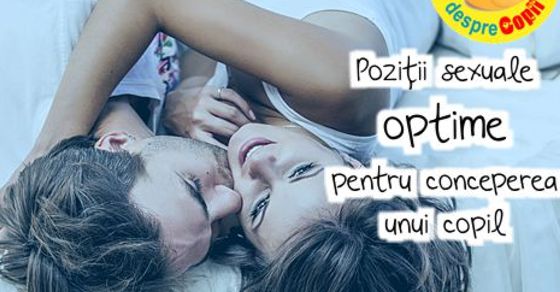Pozitii sexuale optime pentru conceperea unui copil