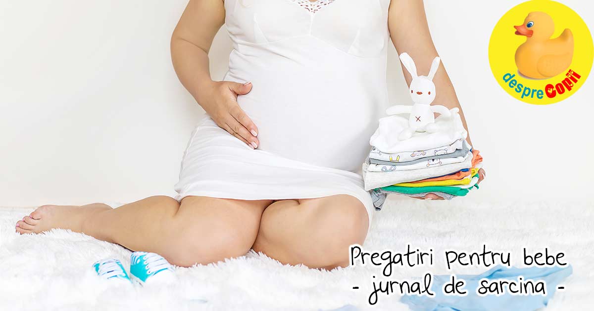 Pregatiri pentru venirea bebelusului - jurnal de sarcina