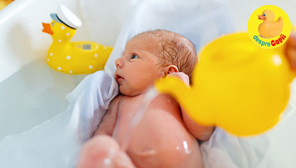 5 lucruri despre prima baie a bebelusului tau