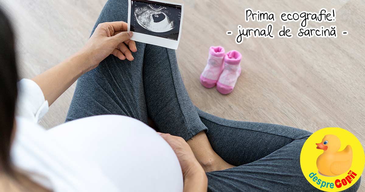 Prima ecografie si anuntarea parintilor ca vor fi bunici - jurnal de sarcina