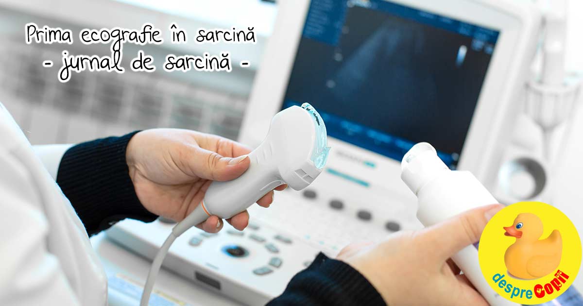 Prima ecografie in sarcina - jurnal de sarcina