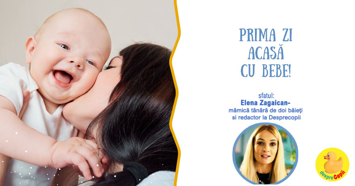 Prima zi acasa cu bebe! Cum ne pregatim pentru marea intalnire in noua formula? - Povestea plina de emotii a unei mamici tinere