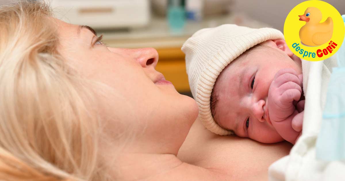 Primele ore dupa nasterea bebelusului sunt extrem de importante - asa ca draga mami, incepe corect