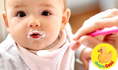 Primul aliment in diversificarea bebelusului: care si de ce