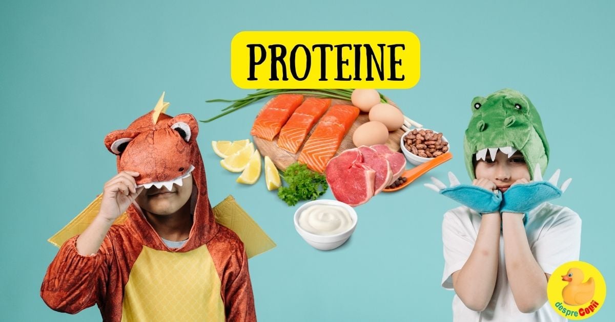 De cate proteine are nevoie un copil -  dupa varsta - sfatul medicului nutritionist