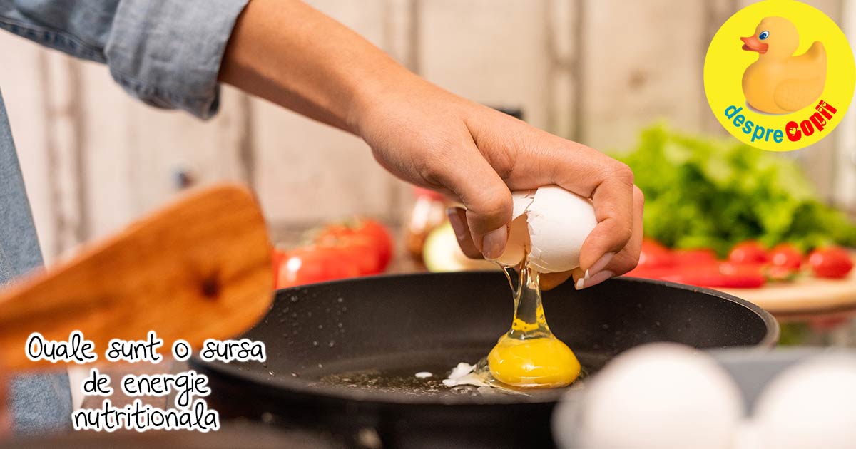 Ouale sunt o sursa de energie nutritionala